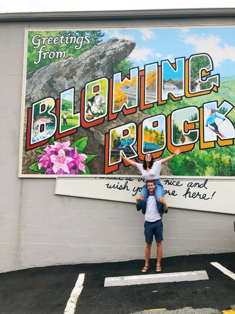  Cody and Aimee Explore Blowing Rock
