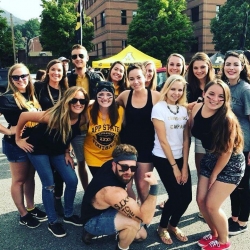 IOHRM students at App State vs. Miami football game