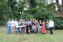 Funny Photo of Everyone at the IOHRM Cookout