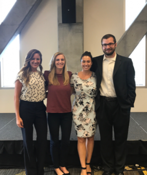 Cheryl Nickel, Lorin Farr, Aimee Wood, and Cameron Brown