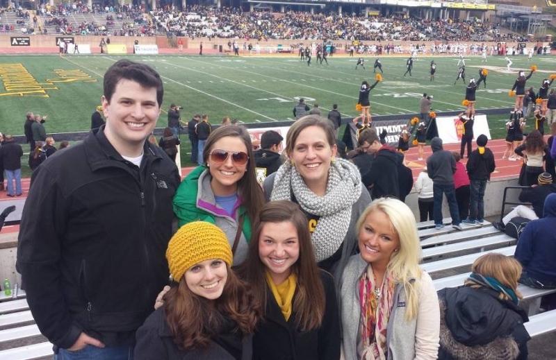 Alumni at the App State football game