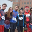 5k participants dressed as superheroes